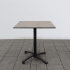 Столик кофейный AKSU каркас антрацит 70х70х72