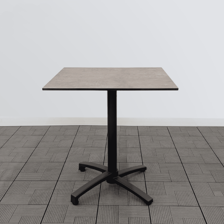 Столик кофейный AKSU каркас антрацит 70х70х72