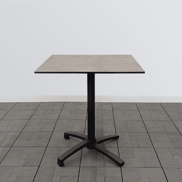 Столик кофейный AKSU каркас антрацит 70х70х72 Столик кофейный AKSU каркас антрацит 70х70х72