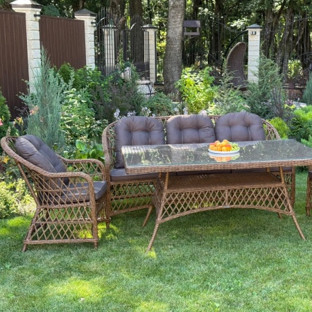 Комплект "Уэльс" с прямоугольным столом 