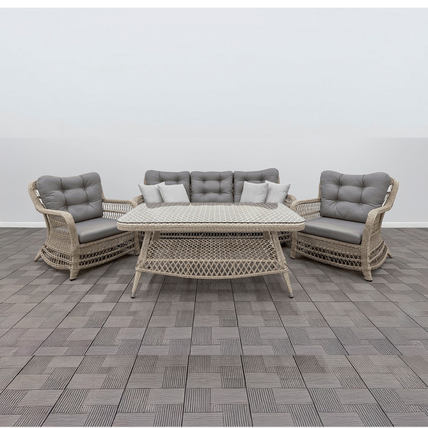 Комплект плетеной мебели Грандис