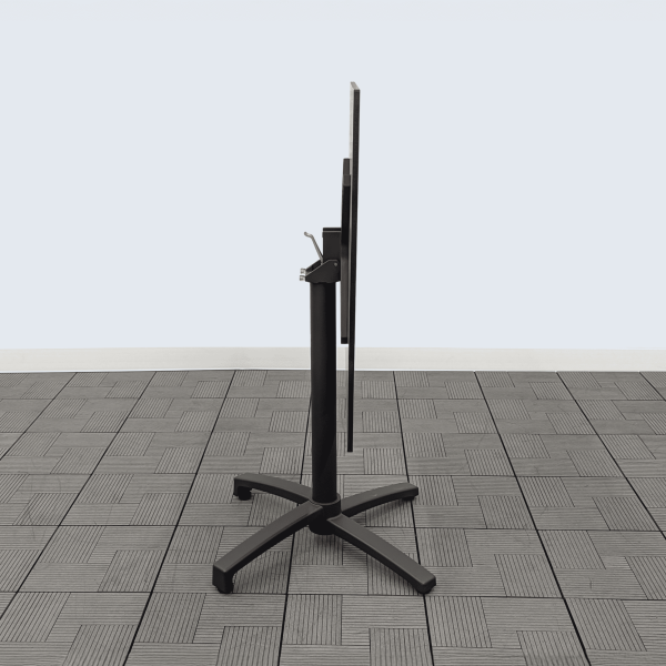 Столик кофейный AKSU каркас антрацит 70х70х72 Столик кофейный AKSU каркас антрацит 70х70х72