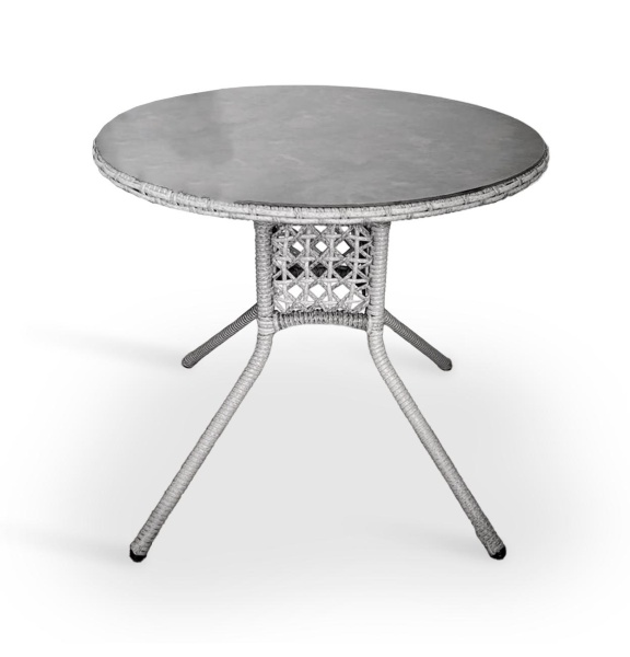 Стол круглый Brown (разборный) графит Стол круглый Brown (разборный) графит