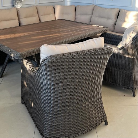 Комплект плетеной мебели Рио-Гранде в жгуте 30832 с подушками