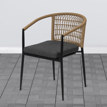 Кресло ФЛОРЕНС X жгут 32807 каркас 9005 муар