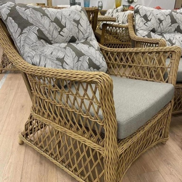 Комплект мебели Сицилия Лаунж в полной комплектации арт. 31614 с подушками олефин