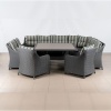 Комплект плетеной мебели РИО-ГРАНДЕ (комплектация: угл. диван, стол 145 см, 4 кресла)