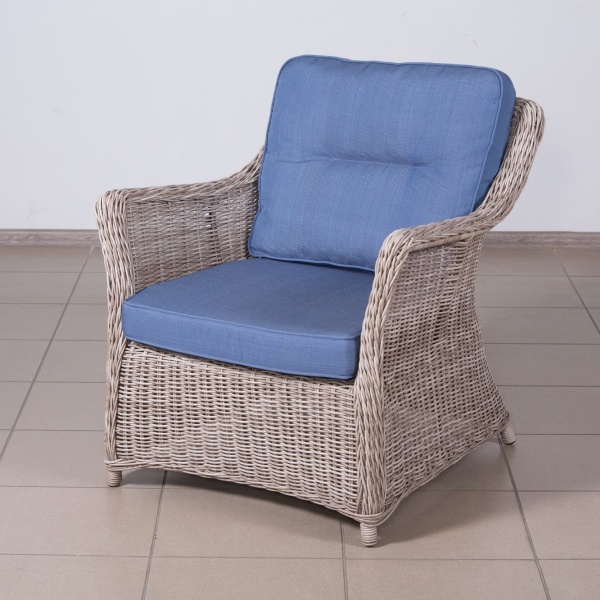 Кресло КОРФУ ЛАУНЖ  с подушками 9677 Кресло КОРФУ ЛАУНЖ  с подушками 9677