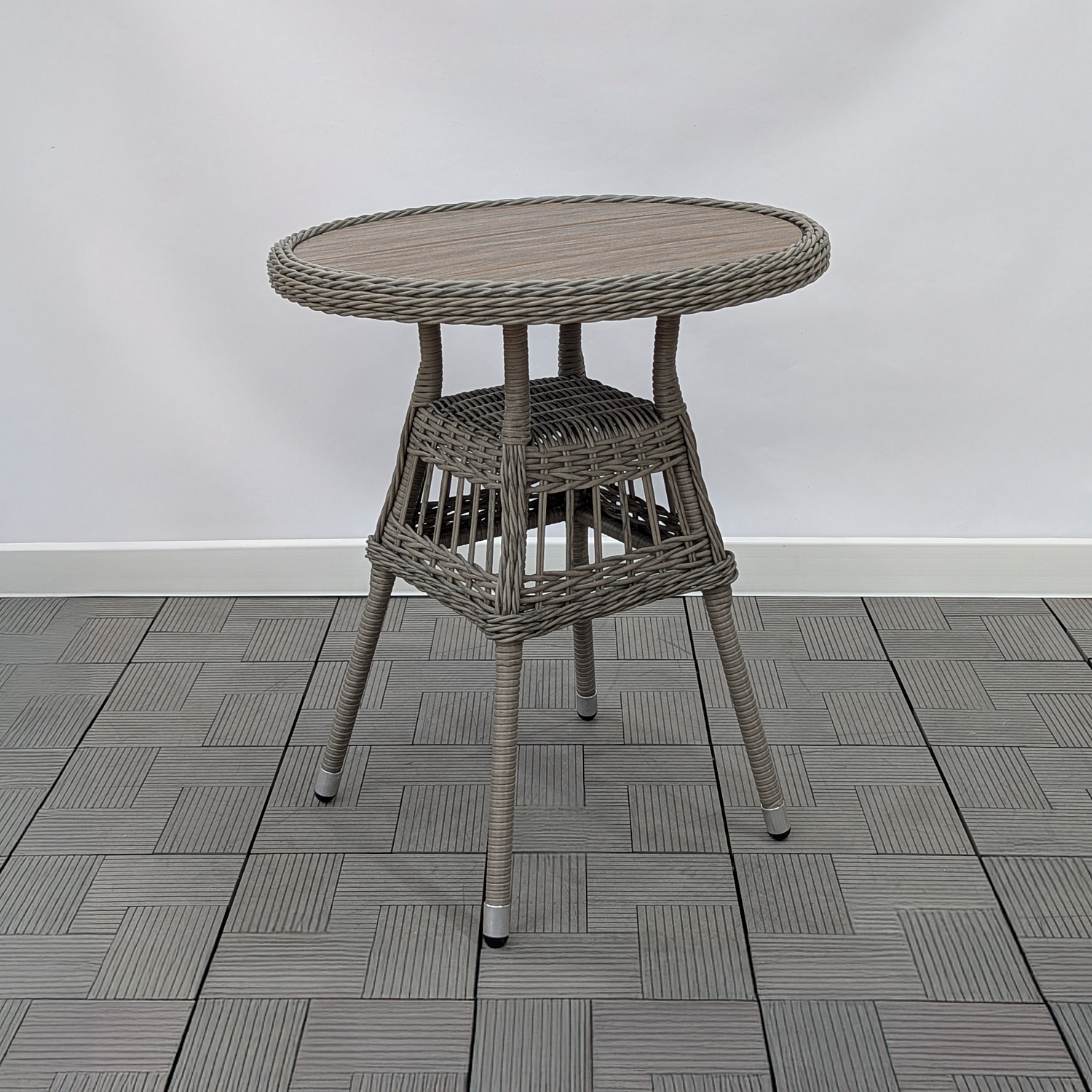 Стол САНТОРИНИ обеденный жгут 7416 доска 41098