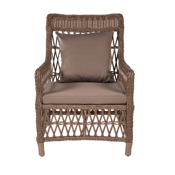 Прованс кресло коричневое