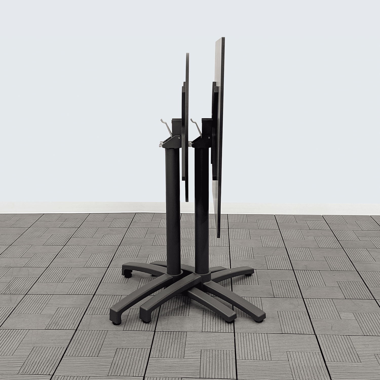 Столик кофейный AKSU каркас антрацит 70х70х72