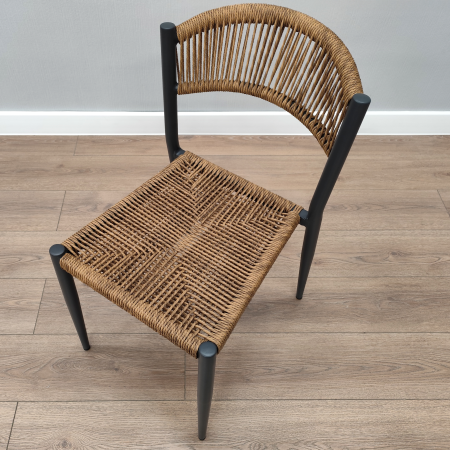 Стул Лион жгут бежевый