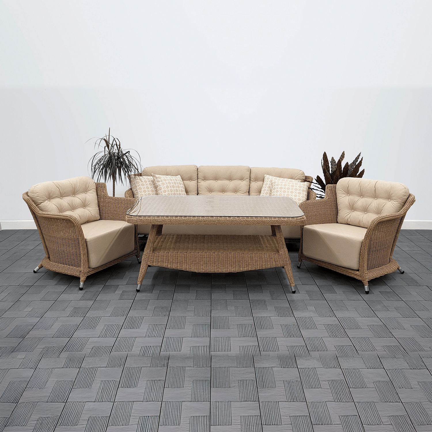 Комплект плетеной мебели Версаль