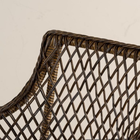 Кресло Марсель ромб без подушки дуб 