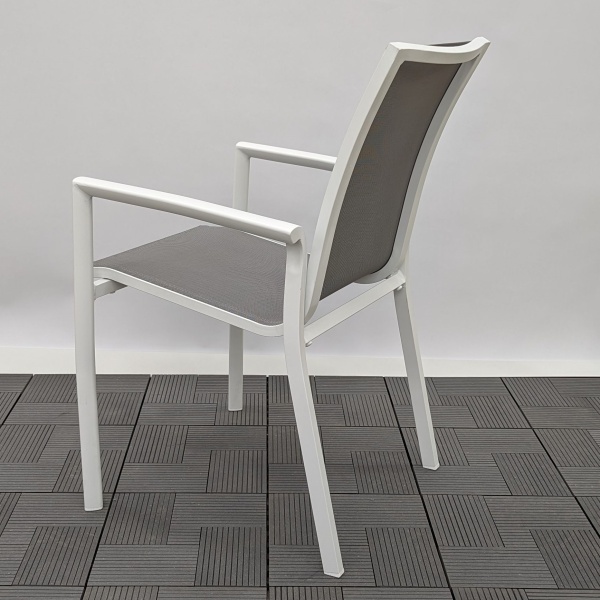 Стул из текстилена Техно белый