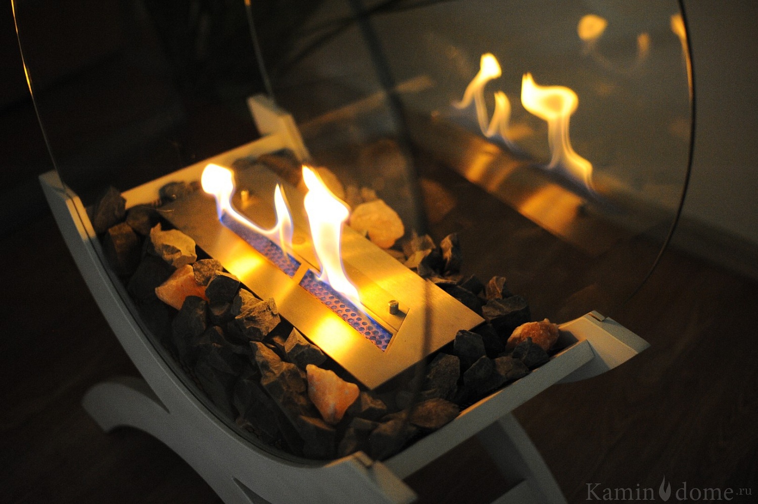 Эксплуатация и встраивание биокаминов 