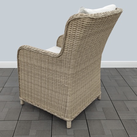 Кресло МАДАГАСКАР  с подушками жгут 9677 Кресло МАДАГАСКАР  с подушками жгут 9677