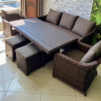 Комплект плетеной мебели "Мари"