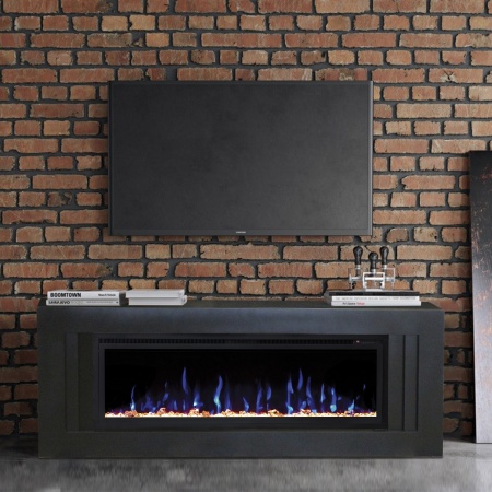 STOCKHOLM BL с очагом Saphir 50