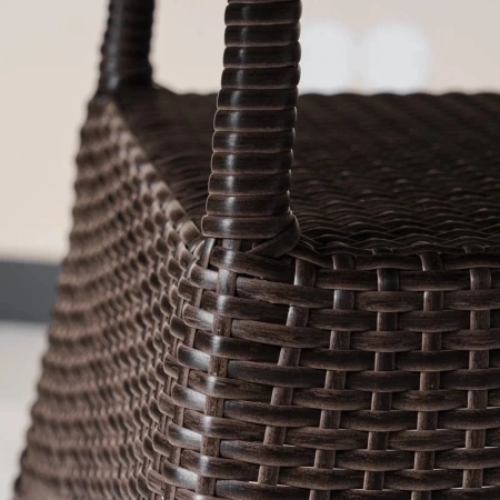 Комплект плетеной мебели Милан со столом 130 см, цвет: мокко Комплект плетеной мебели Милан со столом 130 см, цвет: мокко