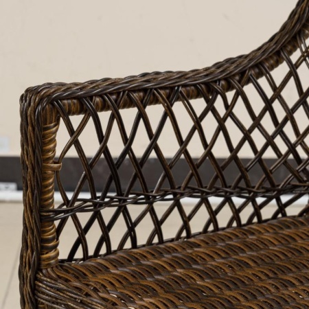 Кресло Марсель ромб без подушки дуб 