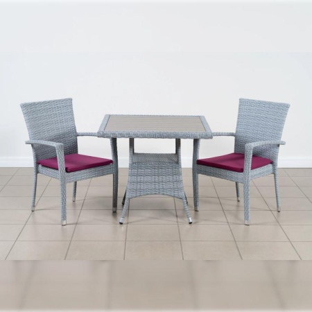 Композиция плетеной мебели БАЛИ/КРИТ жгут 8486 с подушками 13821