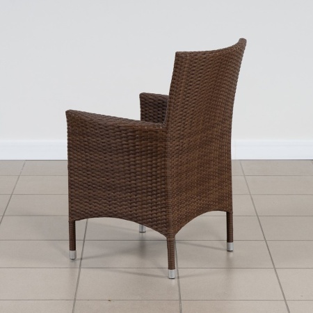 ПЛЕТЕНОЕ КРЕСЛО КИПР С ПОДУШКОЙ жгут 30703 ПЛЕТЕНОЕ КРЕСЛО КИПР С ПОДУШКОЙ жгут 30703