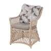 Кресло Сицилия жгут с подушкой жгут 9677