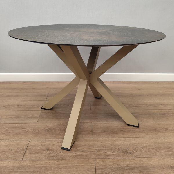 Стол ЛАДОГА D-110 HPL мрамор верона каркас GX056 муар