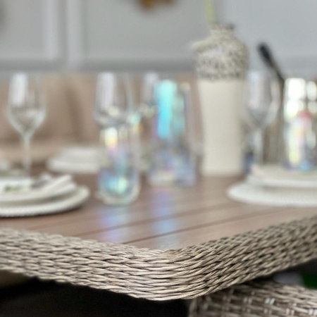 Комплект плетеной мебели Рио-Гранде (комплектация: угловой диван, стол 186 см, 3 кресла) Комплект плетеной мебели Рио-Гранде (комплектация: угловой диван, стол 186 см, 3 кресла)