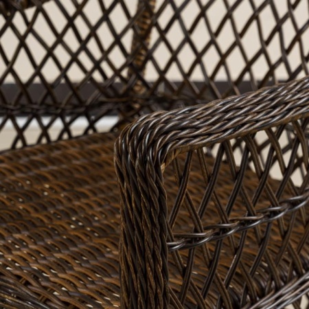 Кресло Марсель ромб без подушки дуб 