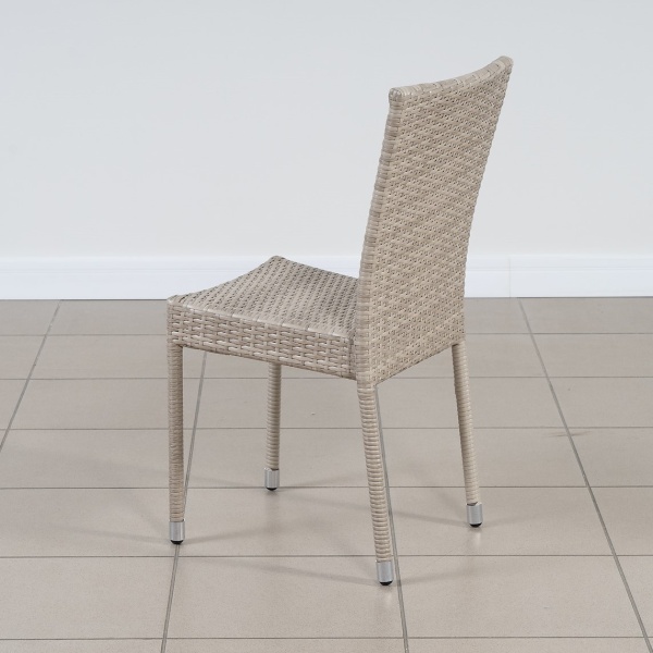 ПЛЕТЕНЫЙ СТУЛ КРЫМ С ПОДУШКОЙ жгут 9677