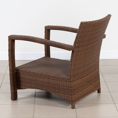 ПЛЕТЕНОЕ КРЕСЛО ВЕНЕЦИЯ С ПОДУШКАМИ жгут 30703