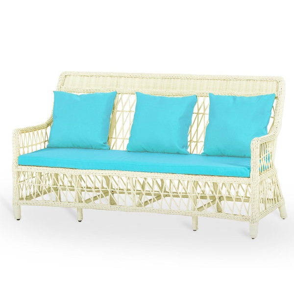 Прованс Софа 3-х местная белая Прованс Софа 3-х местная белая