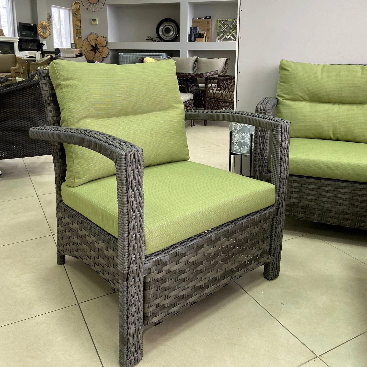 Комплект плетеной мебели ВЕНЕЦИЯ (комплектация: 3х-местный диван, 2 кресла, стол)