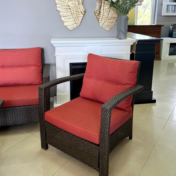 Комплект плетеной мебели ВЕНЕЦИЯ (комплектация: 3х-местный диван, 2 кресла, стол) Комплект плетеной мебели ВЕНЕЦИЯ (комплектация: 3х-местный диван, 2 кресла, стол)