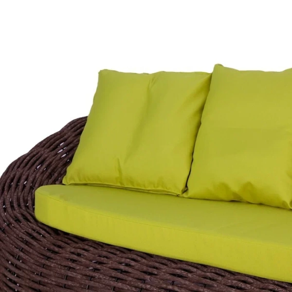 Диван плетеный DeckWOOD Nest (коричневый) Диван плетеный DeckWOOD Nest (коричневый)