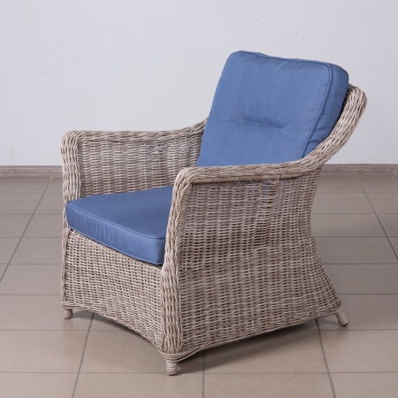 Кресло КОРФУ ЛАУНЖ  с подушками 9677 Кресло КОРФУ ЛАУНЖ  с подушками 9677