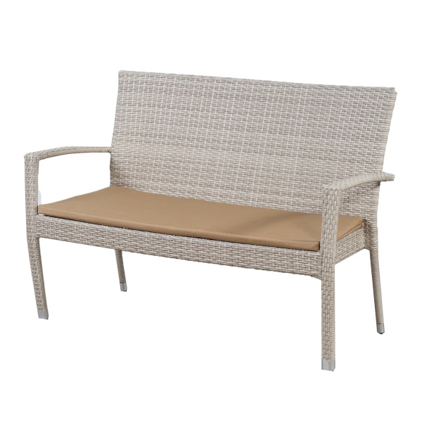 ПЛЕТЕНАЯ ЛАВКА БАЛИ 2х МЕСТНАЯ С ПОДУШКОЙ жгут 9677 ПЛЕТЕНАЯ ЛАВКА БАЛИ 2х МЕСТНАЯ С ПОДУШКОЙ жгут 9677