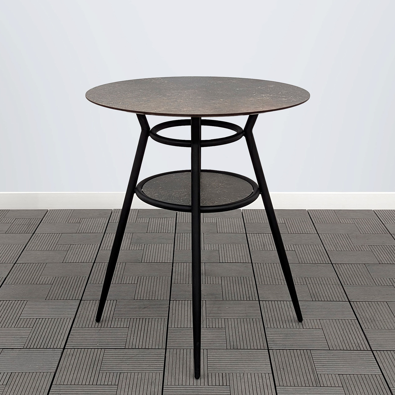 Стол РИЦА-2 D-65 HPL верона каркас 9005