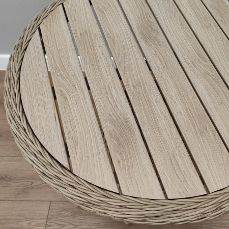 Столик кофейный КАЛИФОРНИЯ жгут 9677