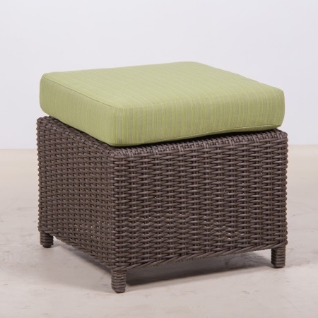 Плетеный пуф с подушкой жгут 30832