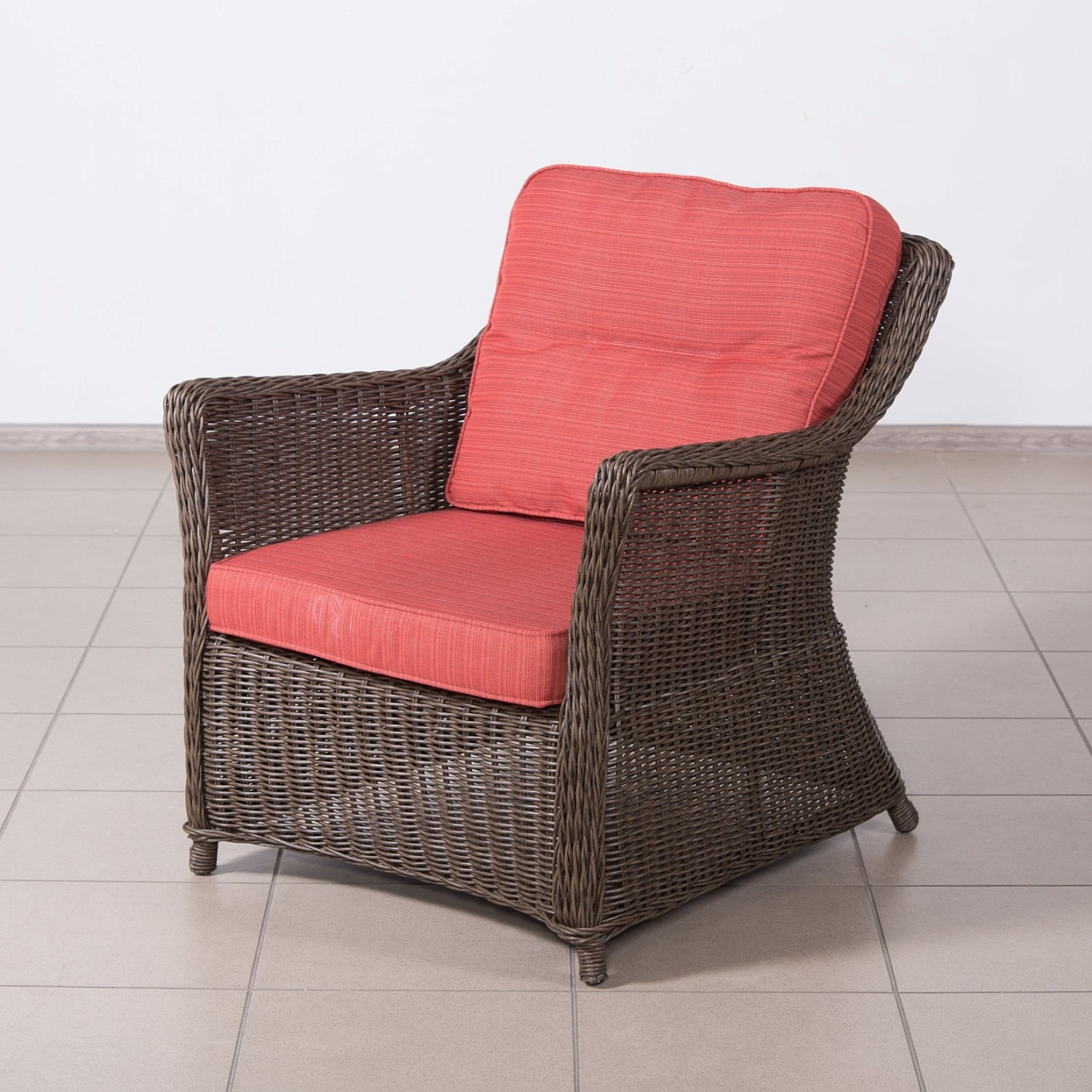 Кресло КОРФУ ЛАУНЖ  с подушками Кресло КОРФУ ЛАУНЖ  с подушками