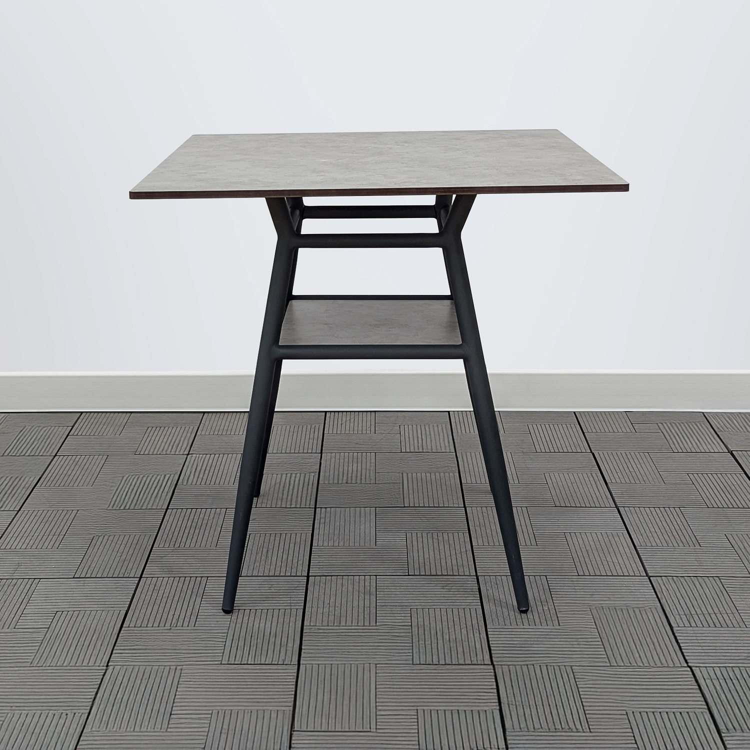 РИЦА-2 Стол 650*650 арт.Северный камень 7016муар