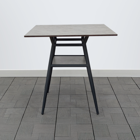 РИЦА-2 Стол 650*650 арт.Северный камень 7016муар