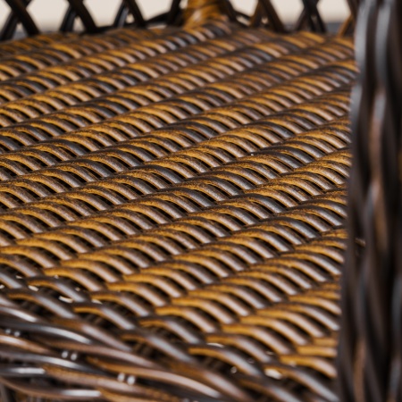 Кресло Уэльс ажурное плетение дуб