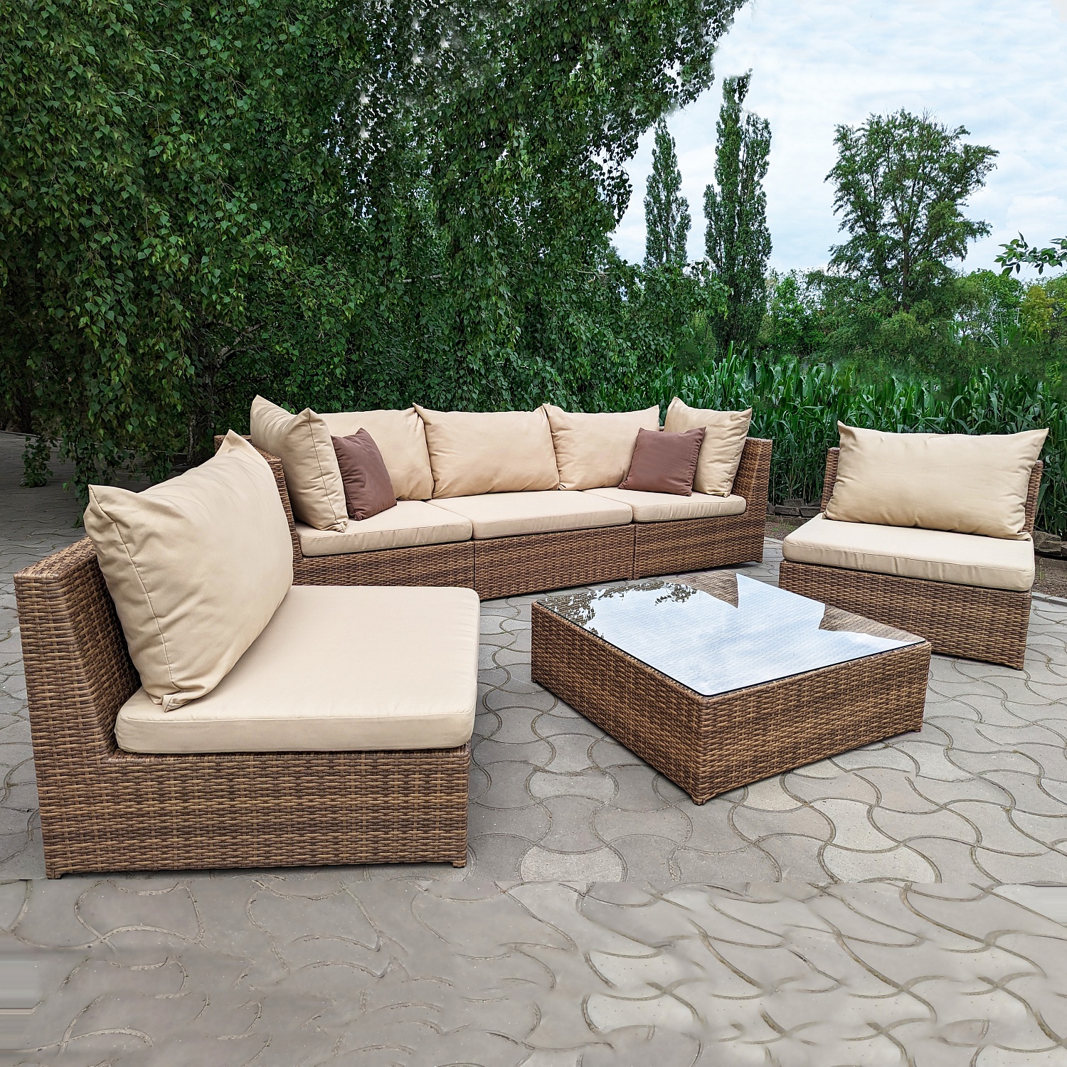 Комплект плетеной мебели ИБИЦА Комплект плетеной мебели ИБИЦА