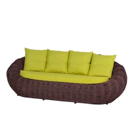 Диван плетеный DeckWOOD Nest (коричневый)