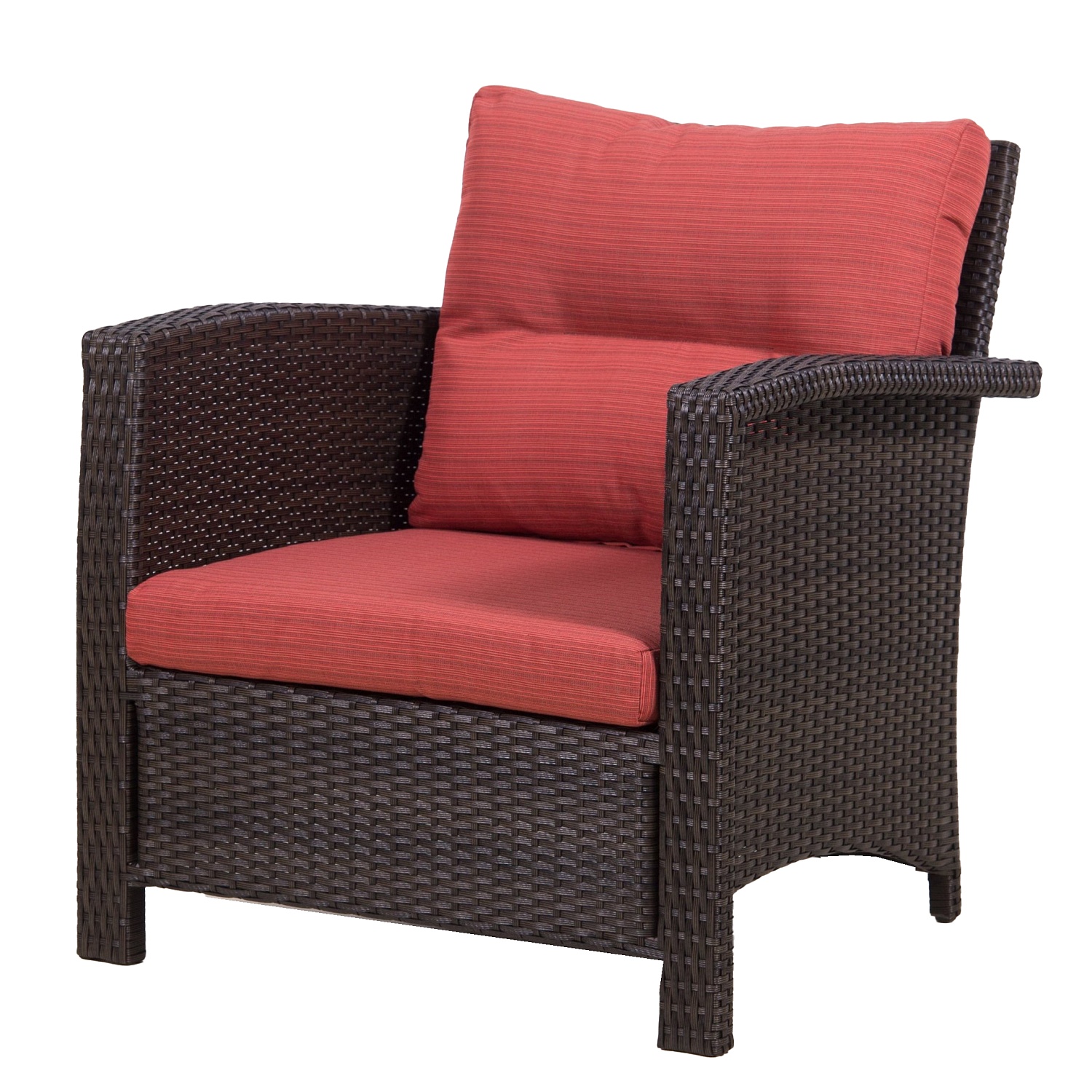 ПЛЕТЕНОЕ КРЕСЛО ВЕНЕЦИЯ С ПОДУШКАМИ