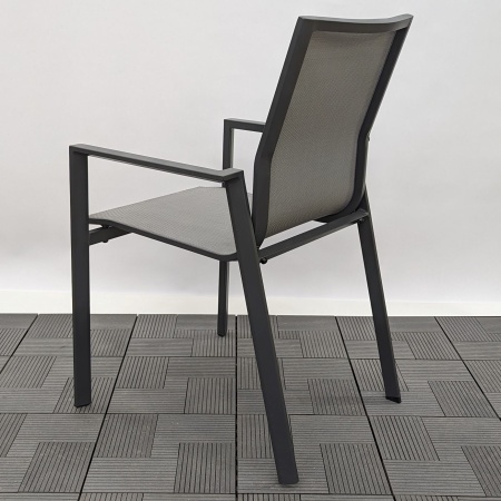 Стул из текстилена Техно  серый